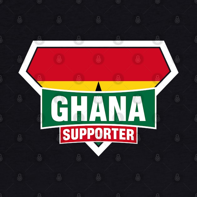 Ghana Super Flag Supporter by ASUPERSTORE